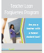 Teacher Loan Forgiveness Program brochure